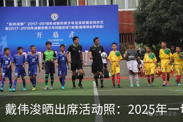 戴伟浚晒出席活动照：2025年一切顺利！